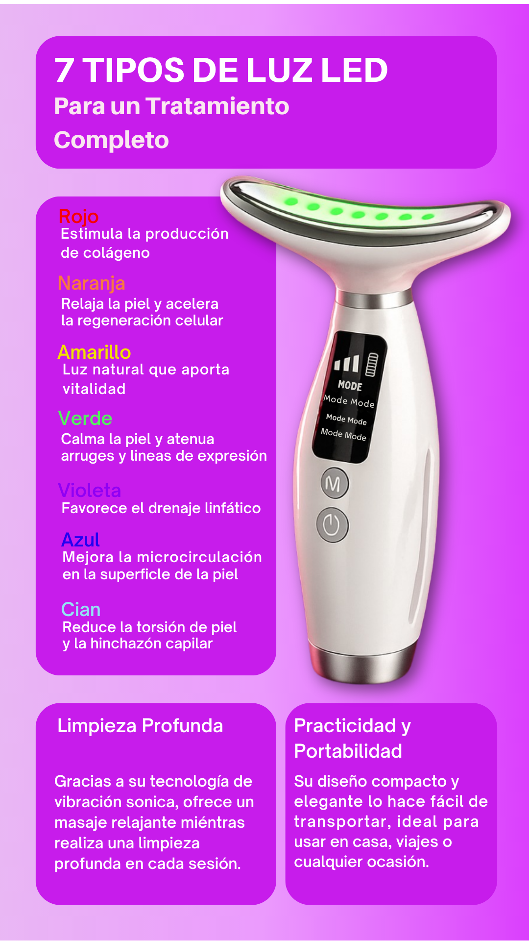 Mascarilla facial Golden